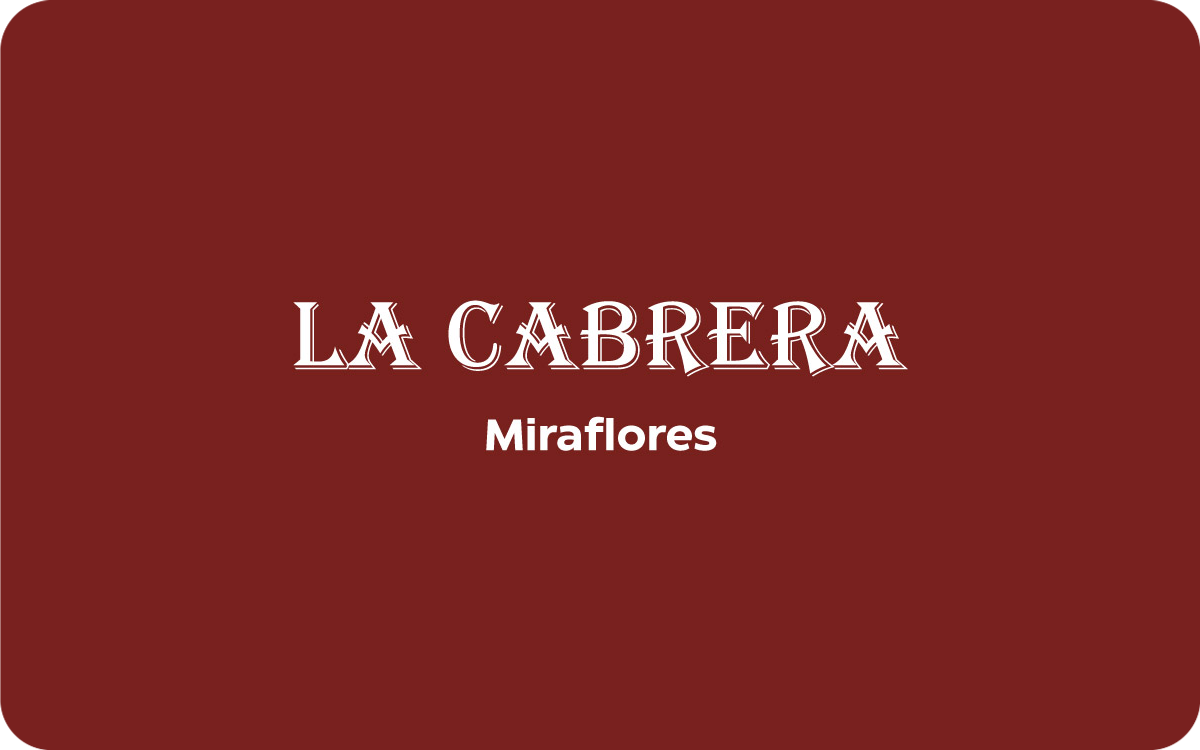 La Cabrera Miraflores Peru