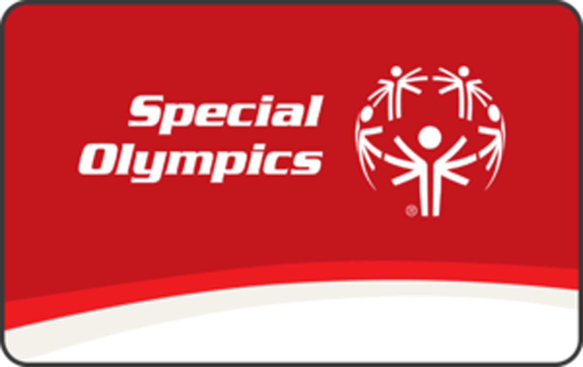 Special Olympics Donation Gift Card Give InKind