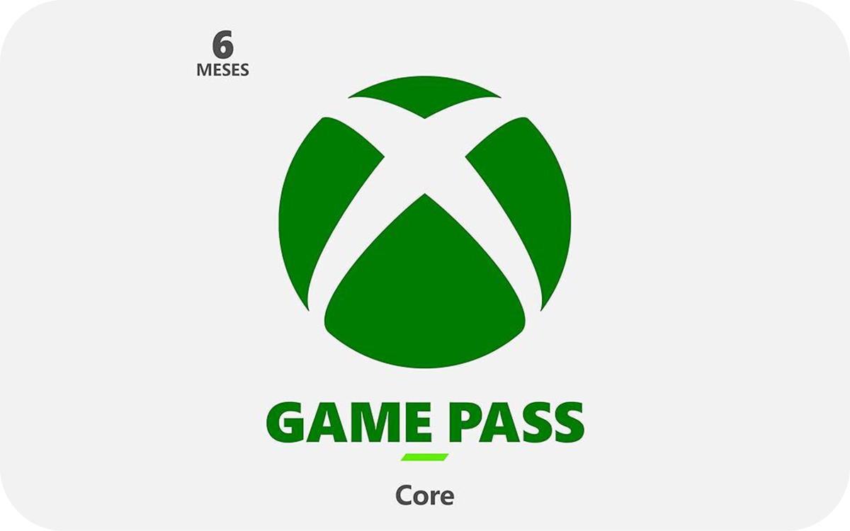 Xbox Game Pass Core 6 Meses Mexico
