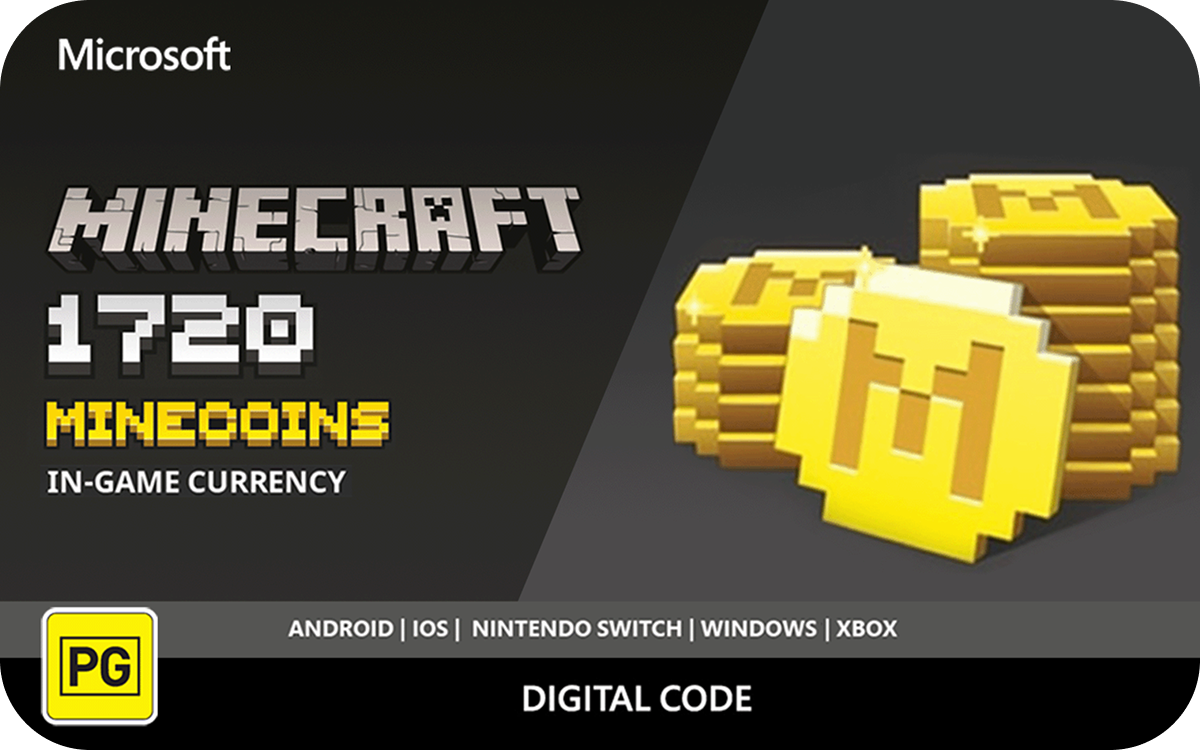 Minecraft: Minecoins 1720 Australia