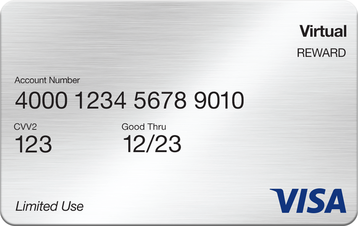 Virtual Promotional Prepaid Visa USD